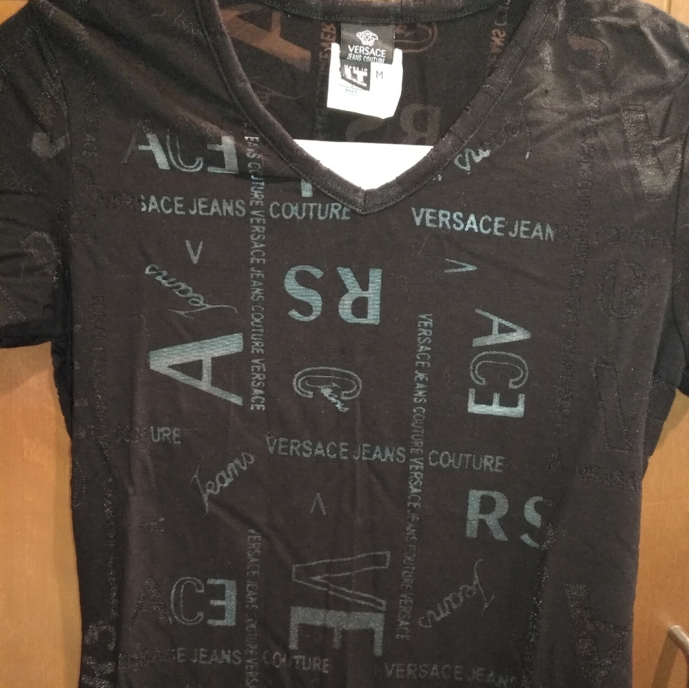 Versace Jeans Couture burnout t-shirt